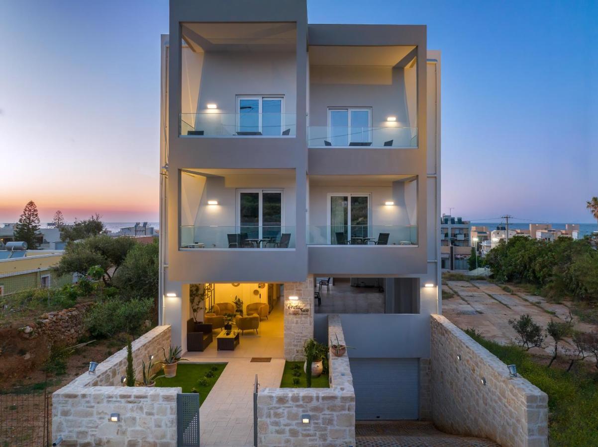 Creta Sun Luxury Apartments Rethymno  Ngoại thất bức ảnh