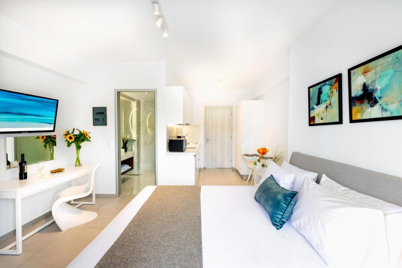 Creta Sun Luxury Apartments Rethymno  Ngoại thất bức ảnh