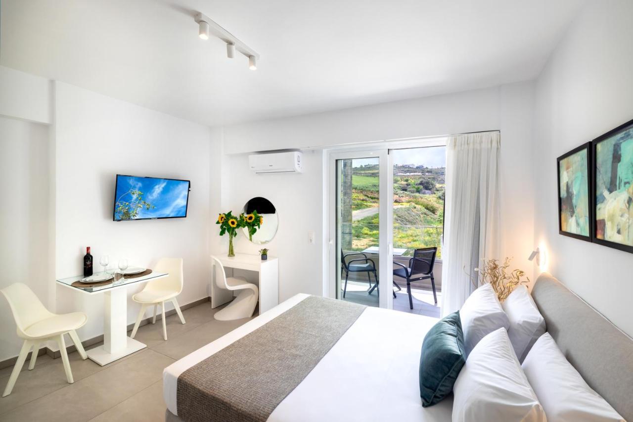 Creta Sun Luxury Apartments Rethymno  Ngoại thất bức ảnh