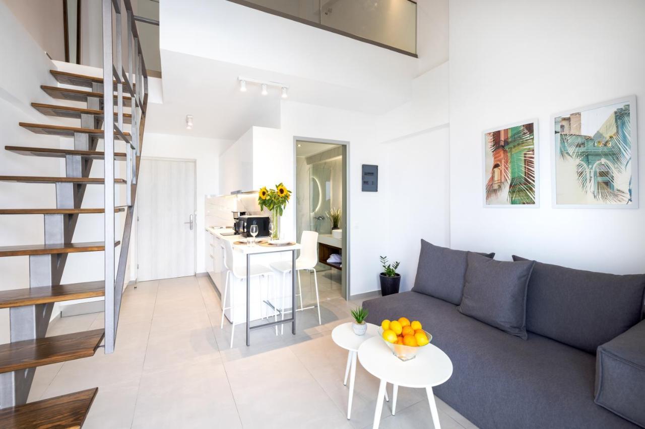 Creta Sun Luxury Apartments Rethymno  Ngoại thất bức ảnh