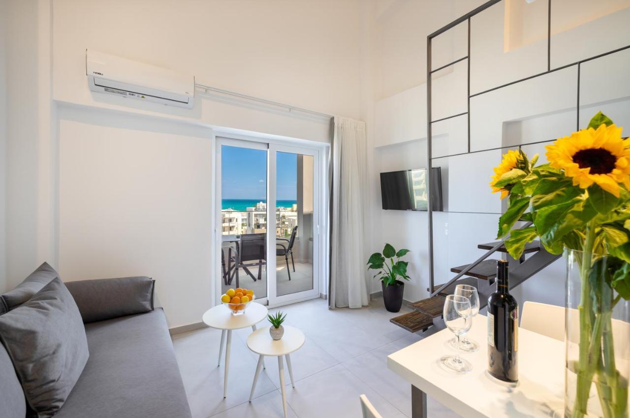 Creta Sun Luxury Apartments Rethymno  Ngoại thất bức ảnh